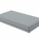 Футон DreamLine Varius (рогожка серая) 150х200