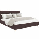 Кровать Beautyson Doris велюр Formula 238 коричневый 200х200