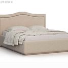 Кровать Nuvola Vicensa Style Velutto 04 (с подъемным механизмом) 160х200